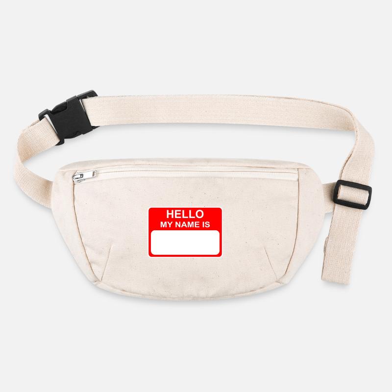 Hallo, mein Name ist Stanley/Stella recycelte Gürteltasche