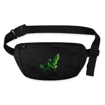 GDA Transformé - Sac banane recyclé Stanley/Stella - noir - Devant