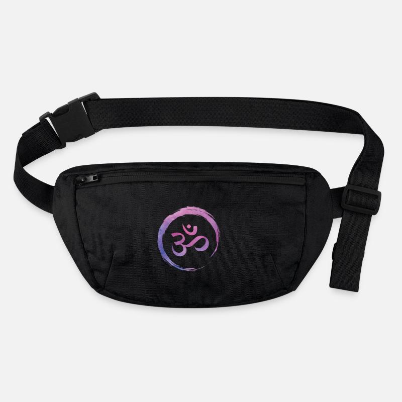 Yoga Zen Circle Om Stanley/Stella recycled Hip Bag 