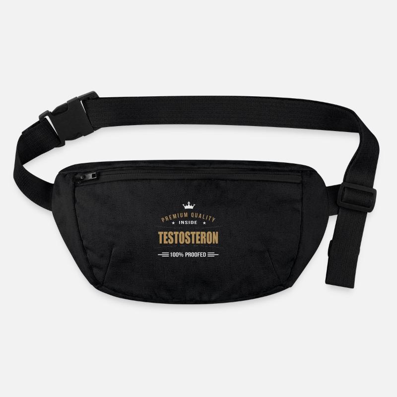 Testosteron Stanley/Stella recycelte Gürteltasche