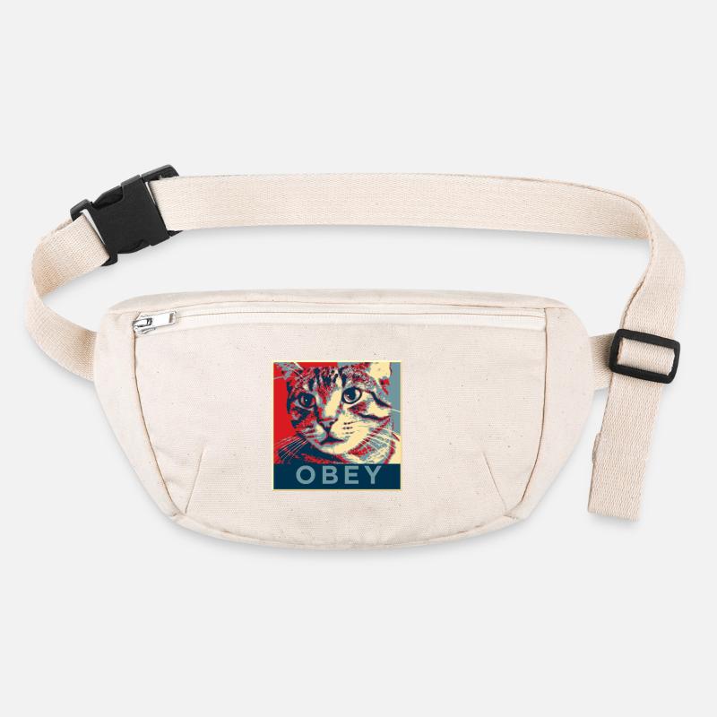 Obey the Cat! Stanley/Stella recycelte Gürteltasche