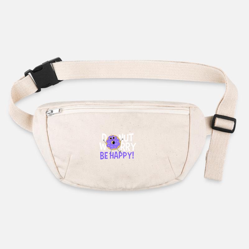 Ne t'inquiète pas, sois heureux Sac banane recyclé Stanley/Stella