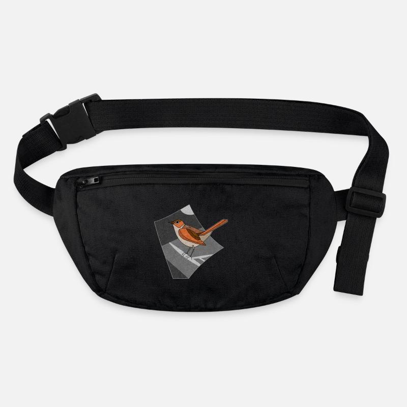 Vogel Nachtigall Stanley/Stella recycelte Gürteltasche