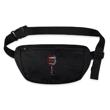 Chemise de vigne raisin - Sac banane recyclé Stanley/Stella - noir - Devant