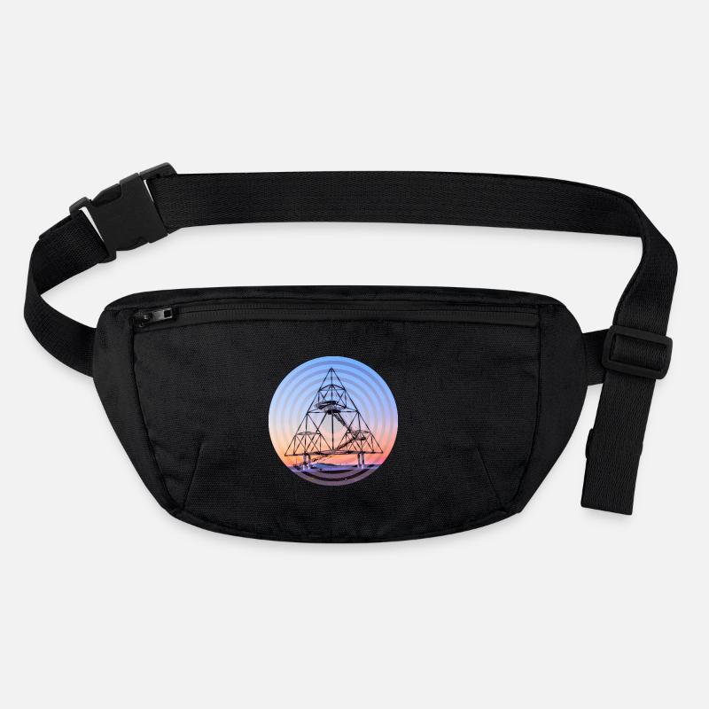 Tetrahedron circles Stanley/Stella recycled Hip Bag 