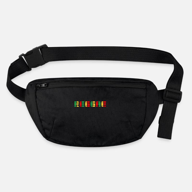 Reggae Farbblock Logo Stanley/Stella recycelte Gürteltasche