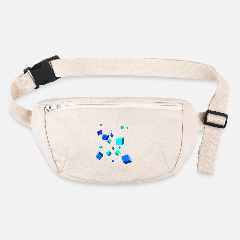 3D cubes Stanley/Stella recycled Hip Bag 