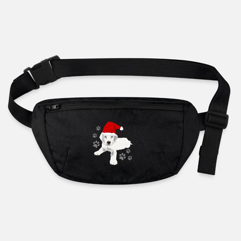 Motif de Noël du Labrador Sac banane recyclé Stanley/Stella