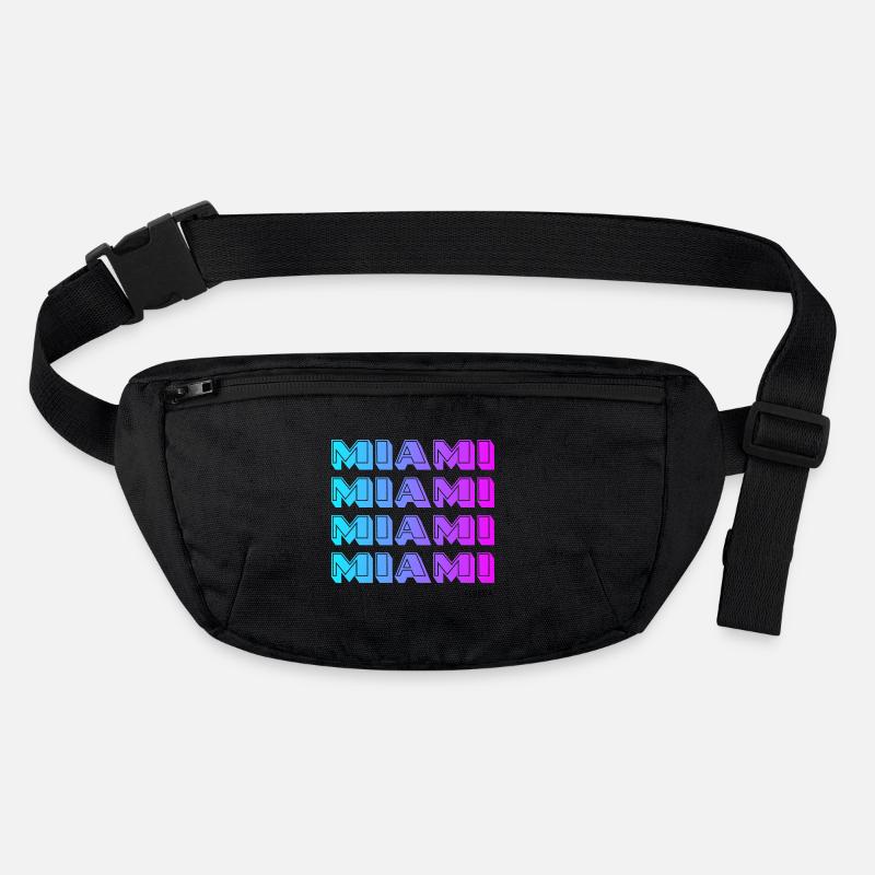 Miami Neon Gradient Pattern Stanley/Stella recycled Hip Bag 