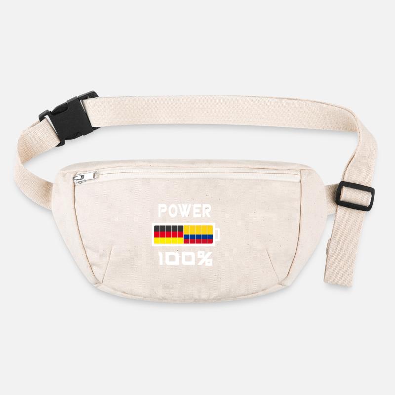 Germany and Colombia Power 100% Stanley/Stella recycled Hip Bag 