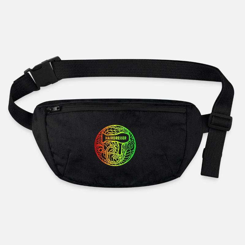 Friseur Regenbogen Design Stanley/Stella recycelte Gürteltasche