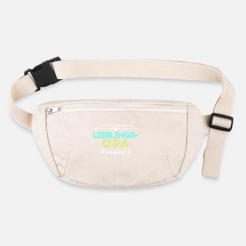 Statement Lieblingsopa Opa Großvater Stanley/Stella recycelte Gürteltasche