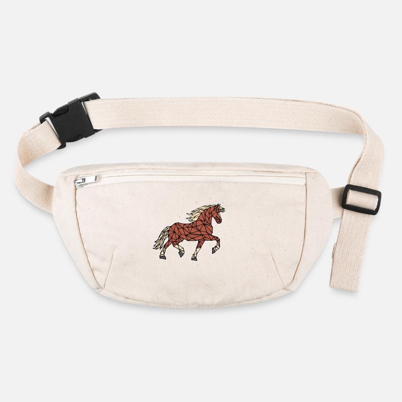 Polygon Pferde Islandpferde Hengst Pferdenarr Stanley/Stella recycelte Gürteltasche