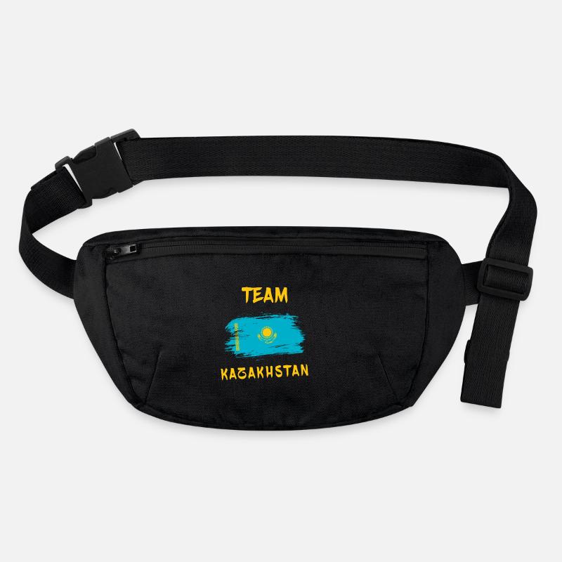 Team Kasachstan Flaggen Design Stanley/Stella recycelte Gürteltasche