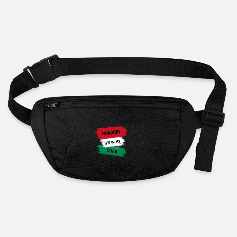 Hungary is flag design in my DNA Stanley/Stella recycled Hip Bag 