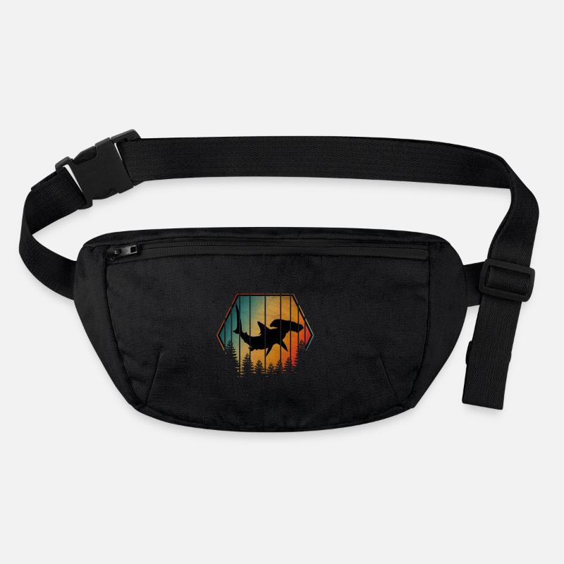 VINTAGE HAMMERHEAD SHARK Stanley/Stella recycled Hip Bag 