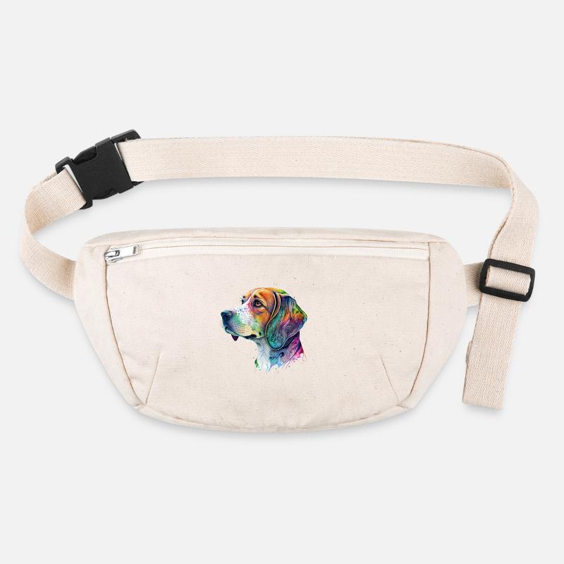 Beagle Hundemotiv Stanley/Stella recycelte Gürteltasche