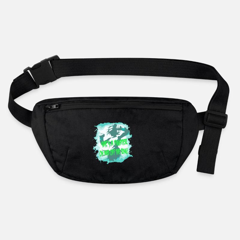 Fighter She's a fighter Stanley/Stella recycled Hip Bag 