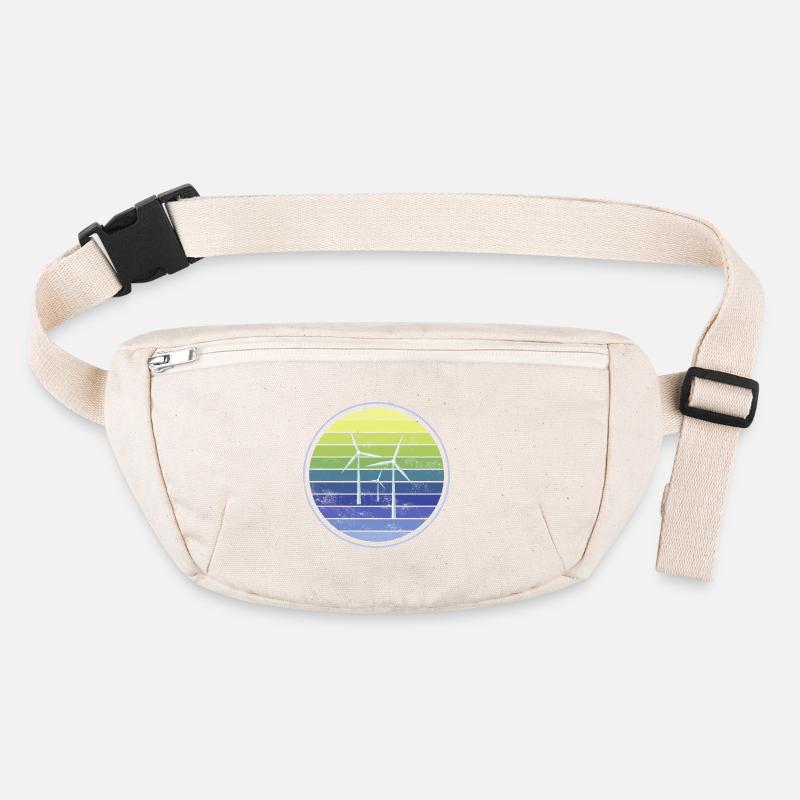 Wind Energy Sustainability Stanley/Stella recycled Hip Bag 