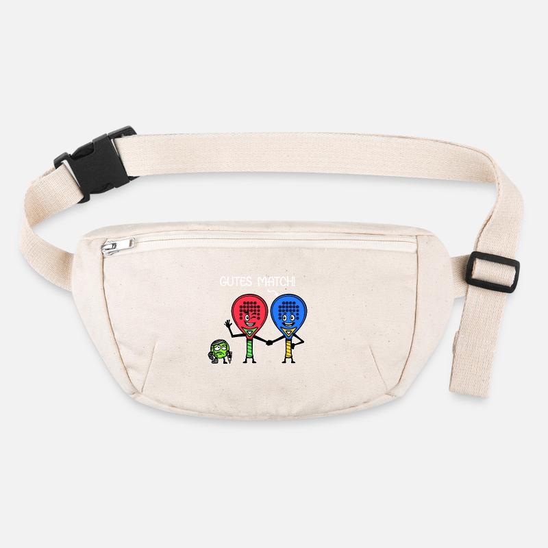 Schläger Padelteam Spieler Padel Bälle Statement Stanley/Stella recycelte Gürteltasche