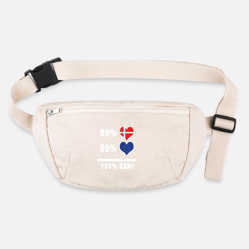 Europe et Danemark 100% drapeau de génie Sac banane recyclé Stanley/Stella