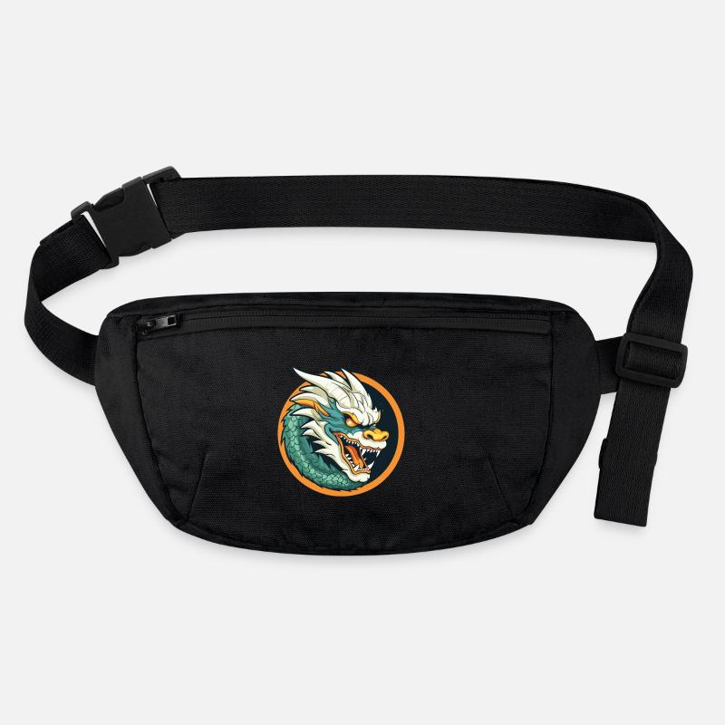 Blason du Dragon : Emblème du Dragon de la Braise Sac banane recyclé Stanley/Stella