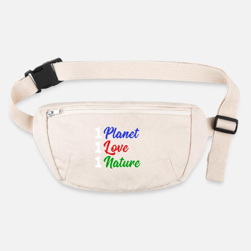Planète Terre Mère Nature Déclaration Conservation Sac banane recyclé Stanley/Stella
