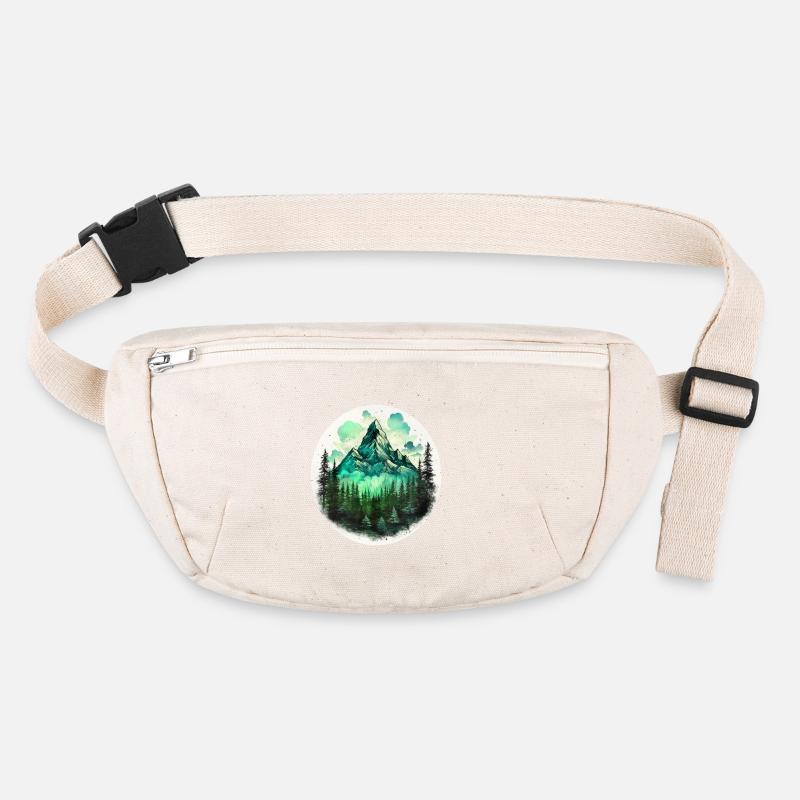 Aventure en forêt #travel Sac banane recyclé Stanley/Stella