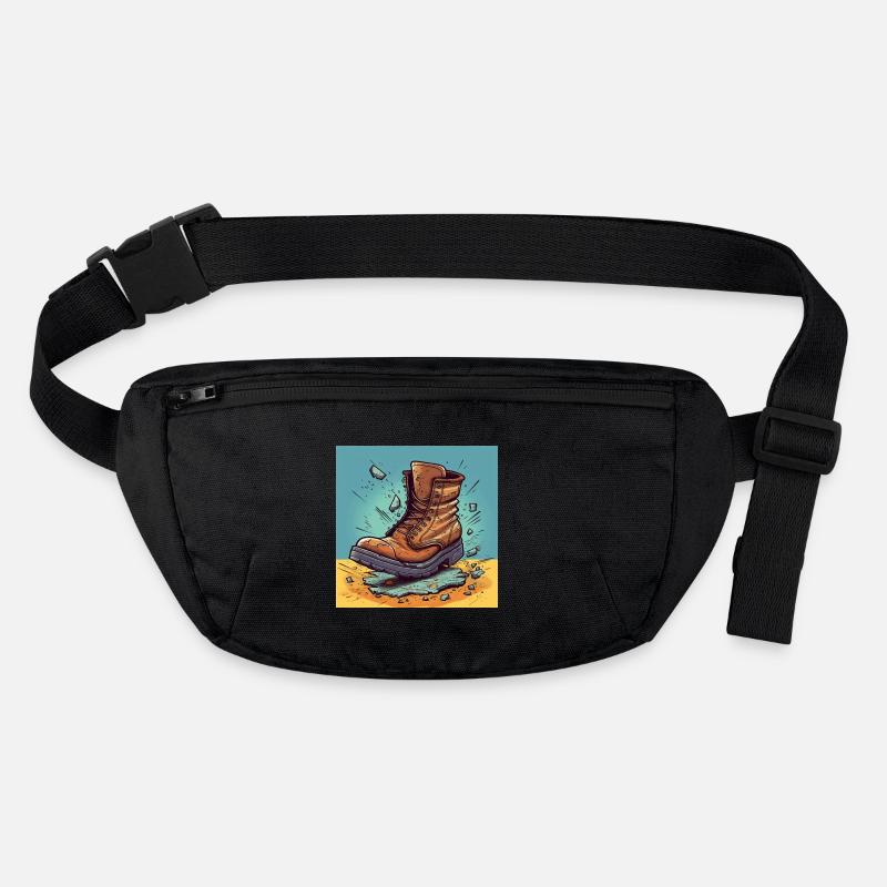 Broken boots Stanley/Stella recycled Hip Bag 