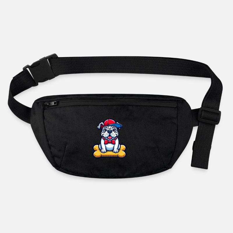 BOULEDOGUE BOULEDOGUE BULLY FRENCHIE CHIEN CARLIN Sac banane recyclé Stanley/Stella