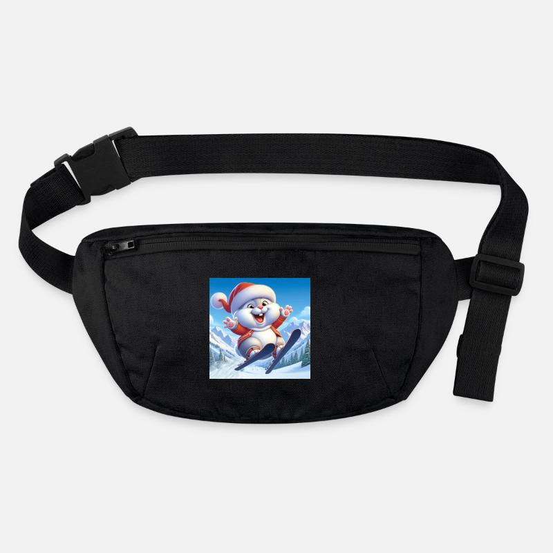 Lapin Saut Ski Noël Sac banane recyclé Stanley/Stella