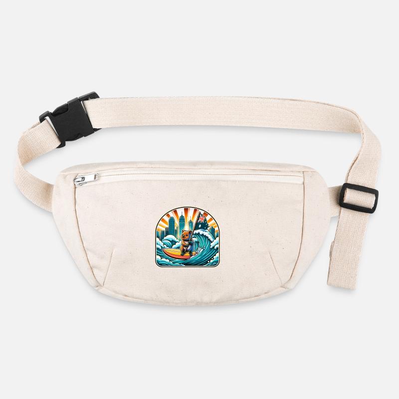 Design de surf australien Quokka Sac banane recyclé Stanley/Stella