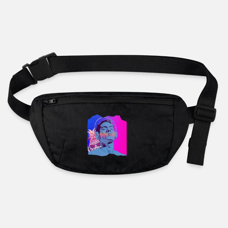 Music Pop Art Stanley/Stella recycled Hip Bag 