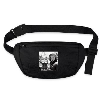 Vintage Glamour - Matterhorn Girl - Stanley/Stella recycled Hip Bag  - black - Front