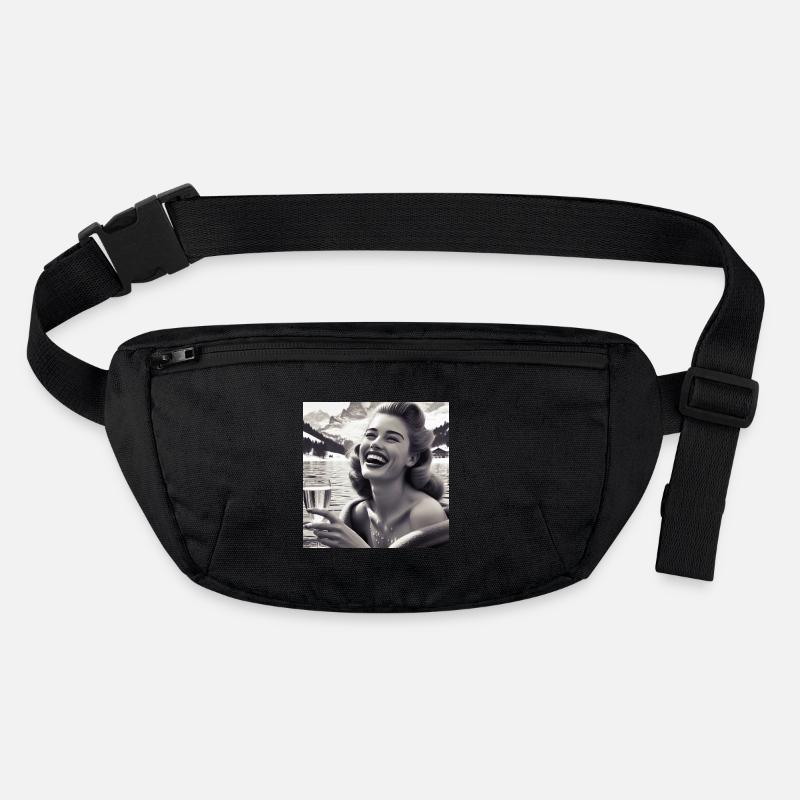 Vintage Glamour - Lac de montagne Sac banane recyclé Stanley/Stella