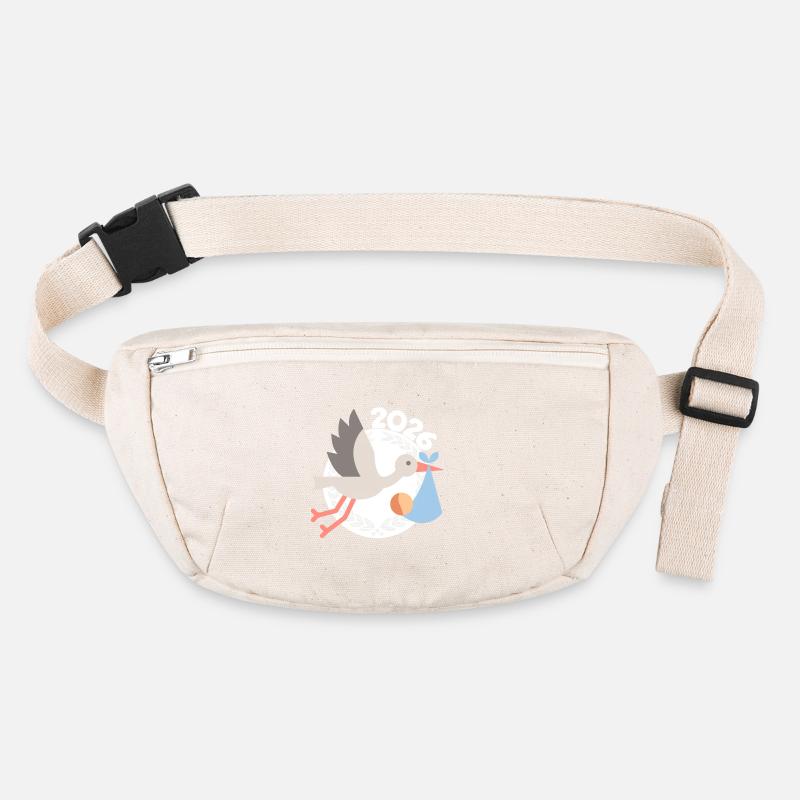 Cigogne avec bébé 2026 Sac banane recyclé Stanley/Stella