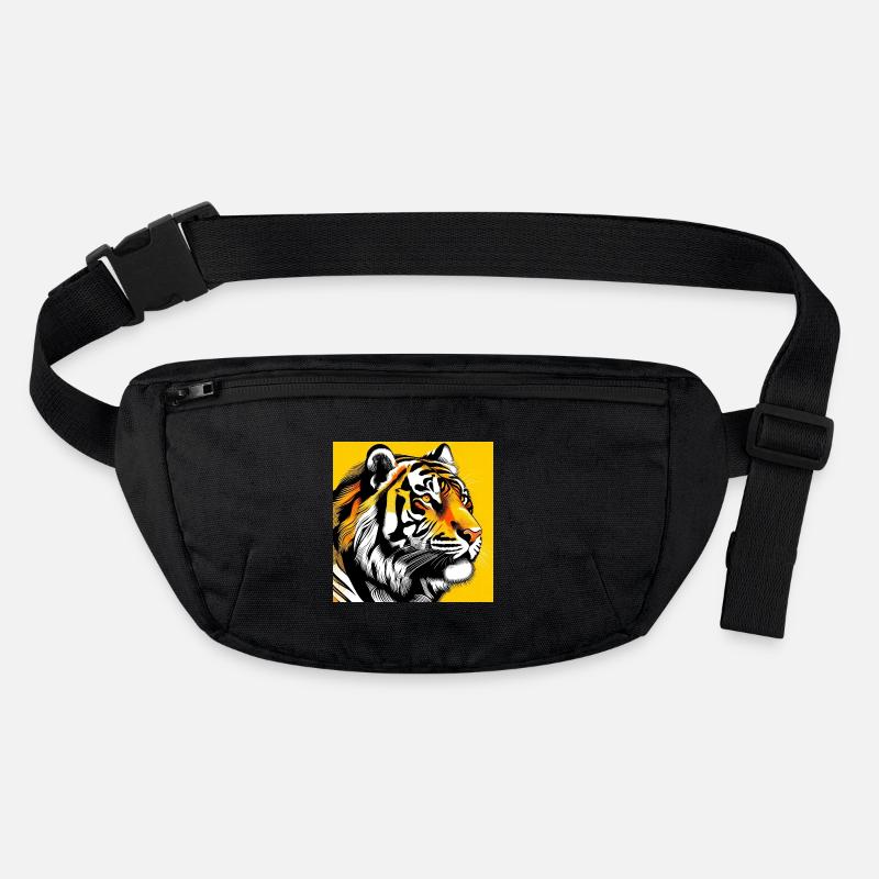 Tigre Pop Art Sac banane recyclé Stanley/Stella