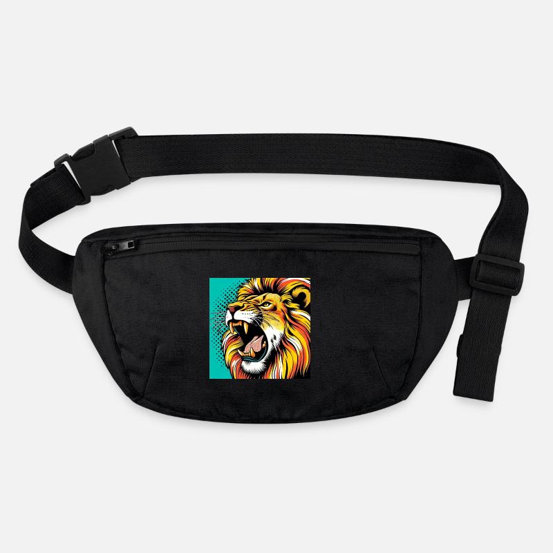 Lion Pop Art Sac banane recyclé Stanley/Stella