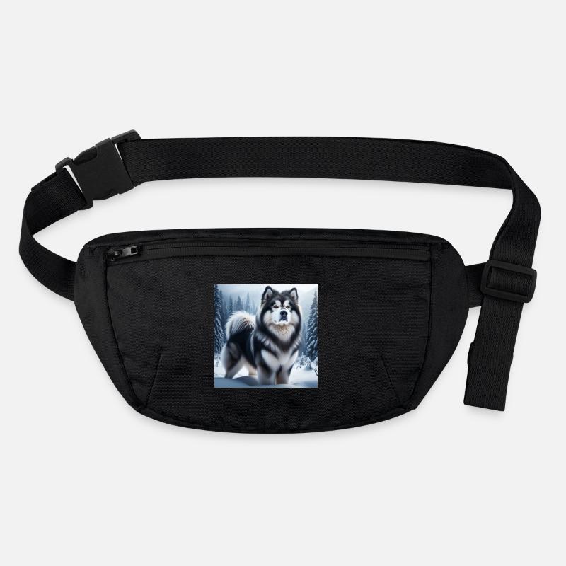 Alaskan malamute Stanley/Stella recycled Hip Bag 