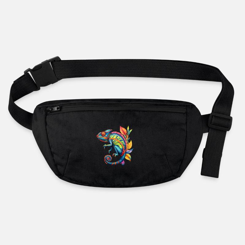 Chameleon Chameleons Reptiles Stanley/Stella recycled Hip Bag 