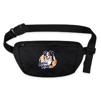 Maman australienne - Sac banane recyclé Stanley/Stella - noir - Devant