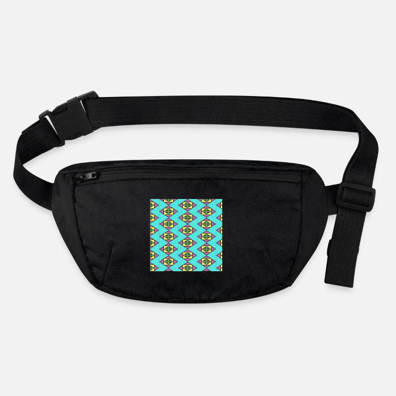 Repetitive Cubism Stanley/Stella recycled Hip Bag 