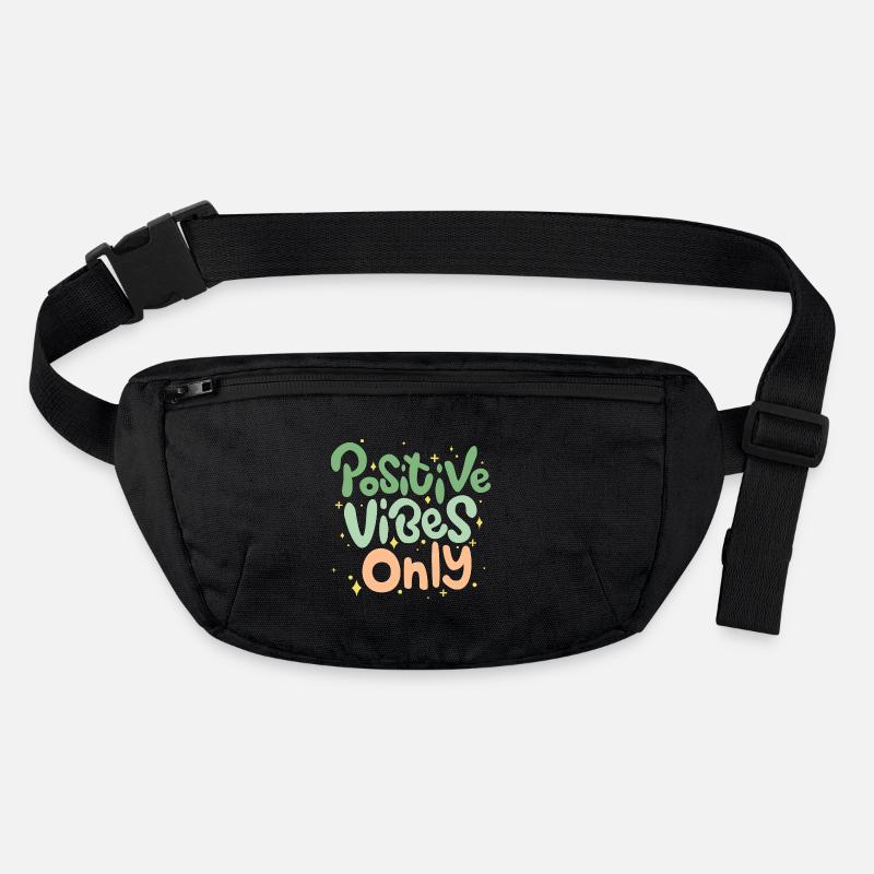 Positive Vibes Only Stanley/Stella recycelte Gürteltasche