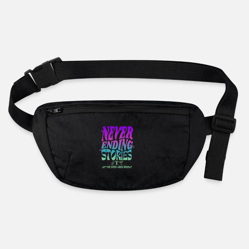 Psychedelic Mushroom Design – Never Ending Stories Stanley/Stella recycled Hip Bag 