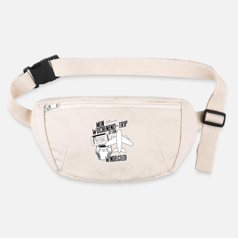 Mein Wochenendtrip ist dein Windelgeld – DINK Life Stanley/Stella recycelte Gürteltasche
