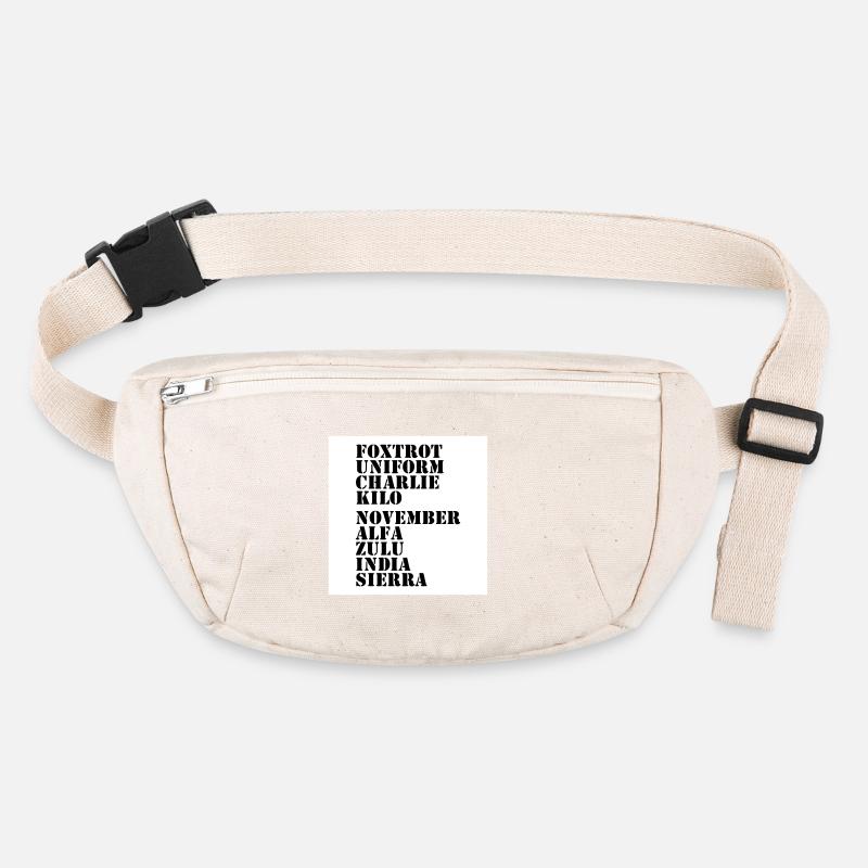Gegen Nazis Stanley/Stella recycelte Gürteltasche