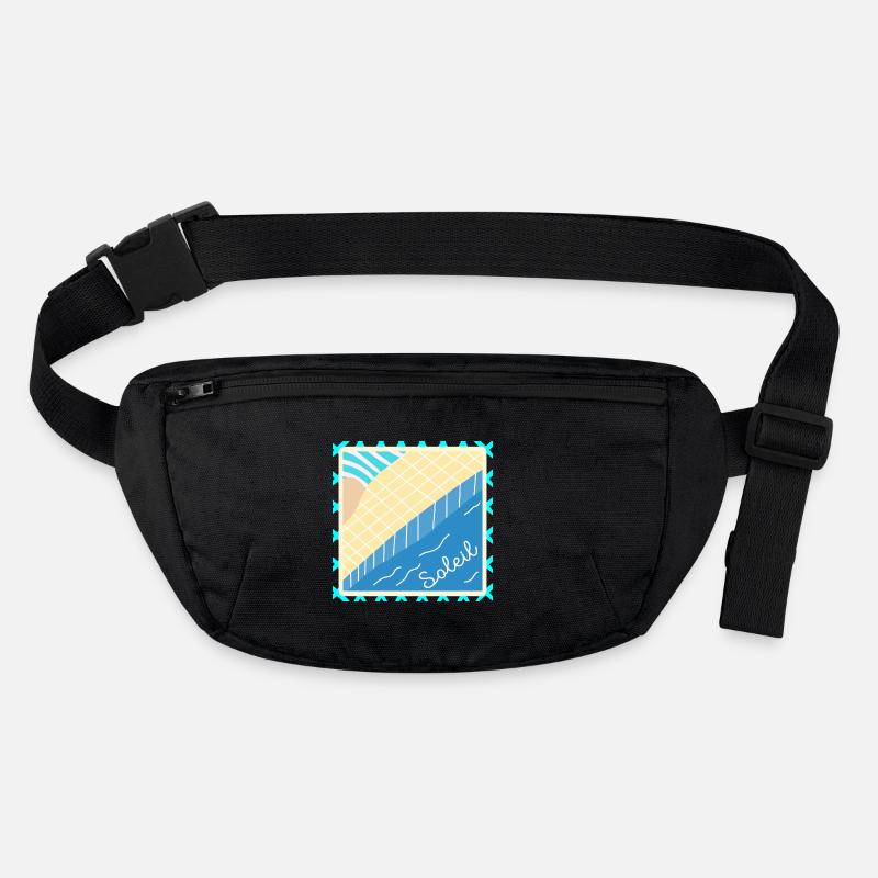 SWIMMING POOL SUMMER VACATION SUN Stanley/Stella recycled Hip Bag 