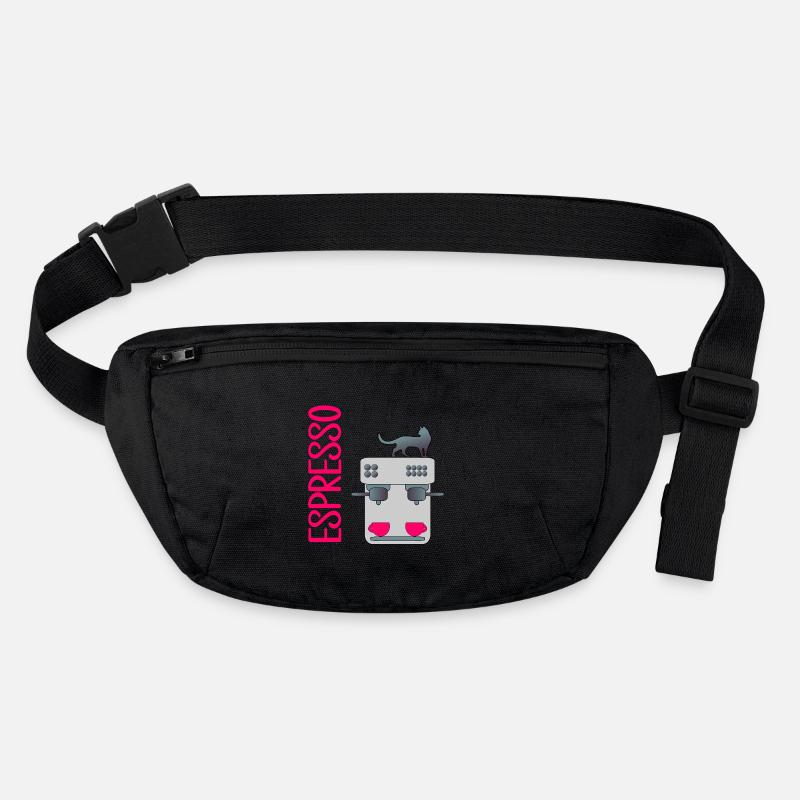 ESPRESSO COFFEE MAKER CATS Stanley/Stella recycled Hip Bag 