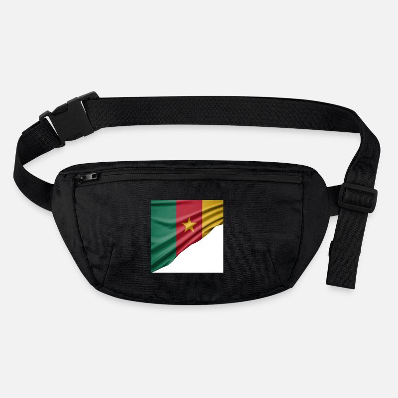 drapeaux du Cameroun Sac banane recyclé Stanley/Stella