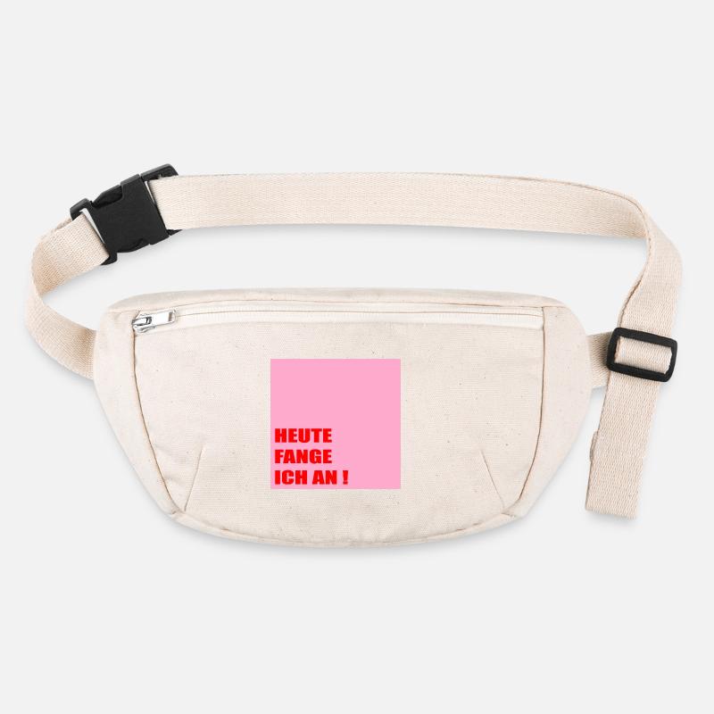 Powerful Motivation Self-Confidence Stanley/Stella recycled Hip Bag 